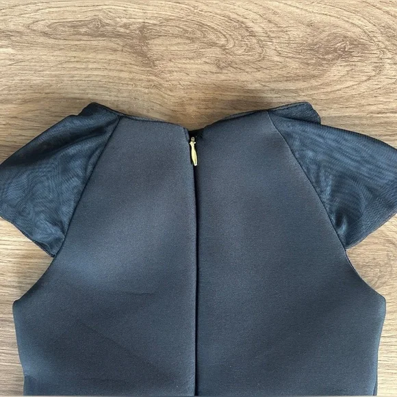 Baker by Ted Baker Toddler Girls Short Sleeve Black Dress Size 2-3 Years NWOT - Picture 7 of 8